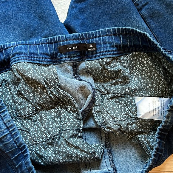 Tahari Men’s Denim Cargo Shorts in Size XL - Picture 6 of 8